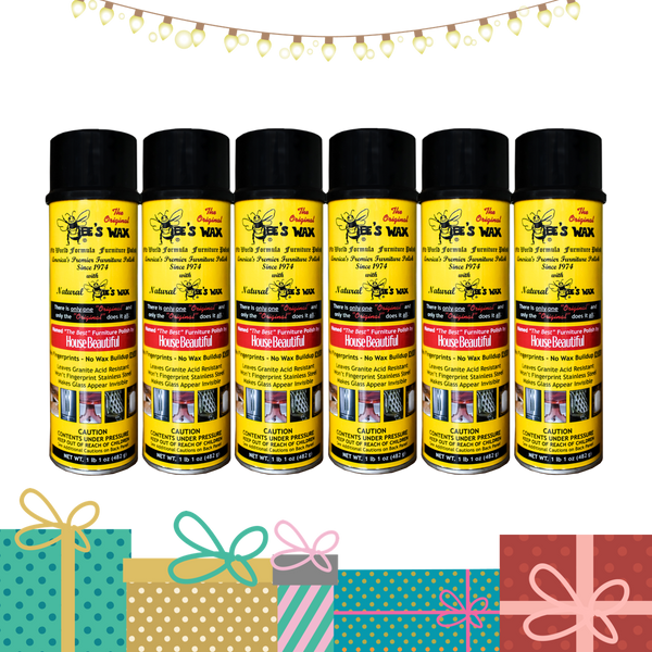 The Original BEE'S WAX Old World Formula Furniture Polish | 6 Pack |  SHIPPING INCLUDED